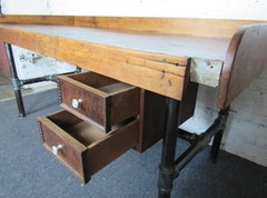 Large Industrial Work Desk