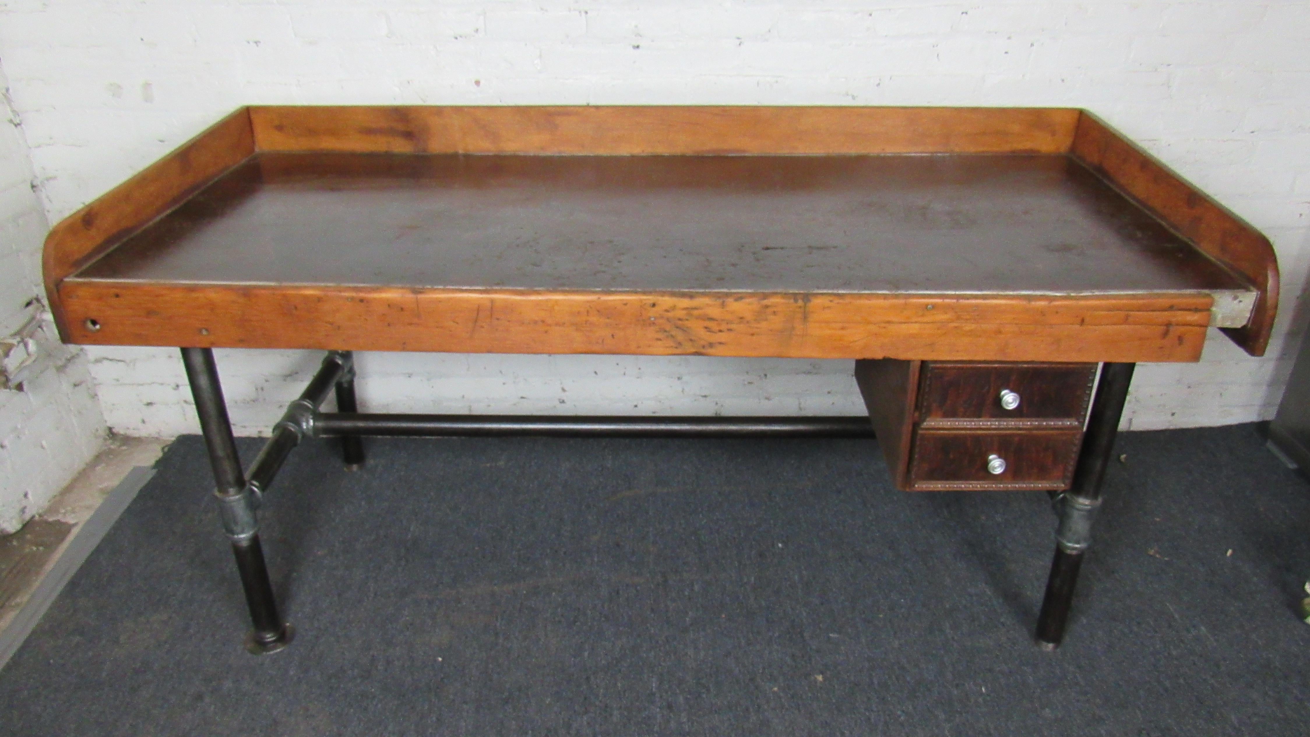 Mesa de trabajo industrial grande Metal en venta