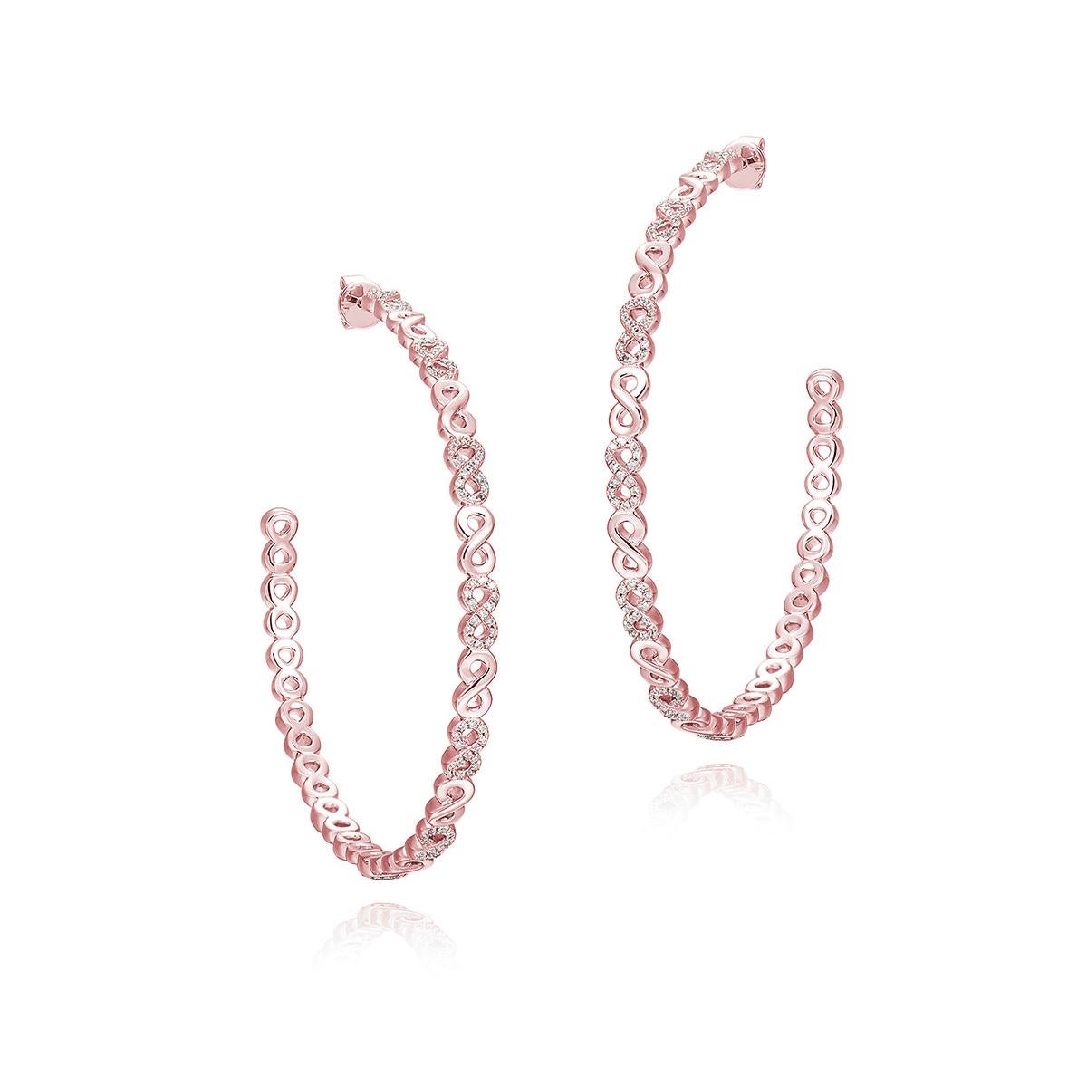 large pave hoops