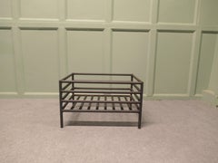 Large Inglenook Free Standing Fire Basket, Iron Fire Grate