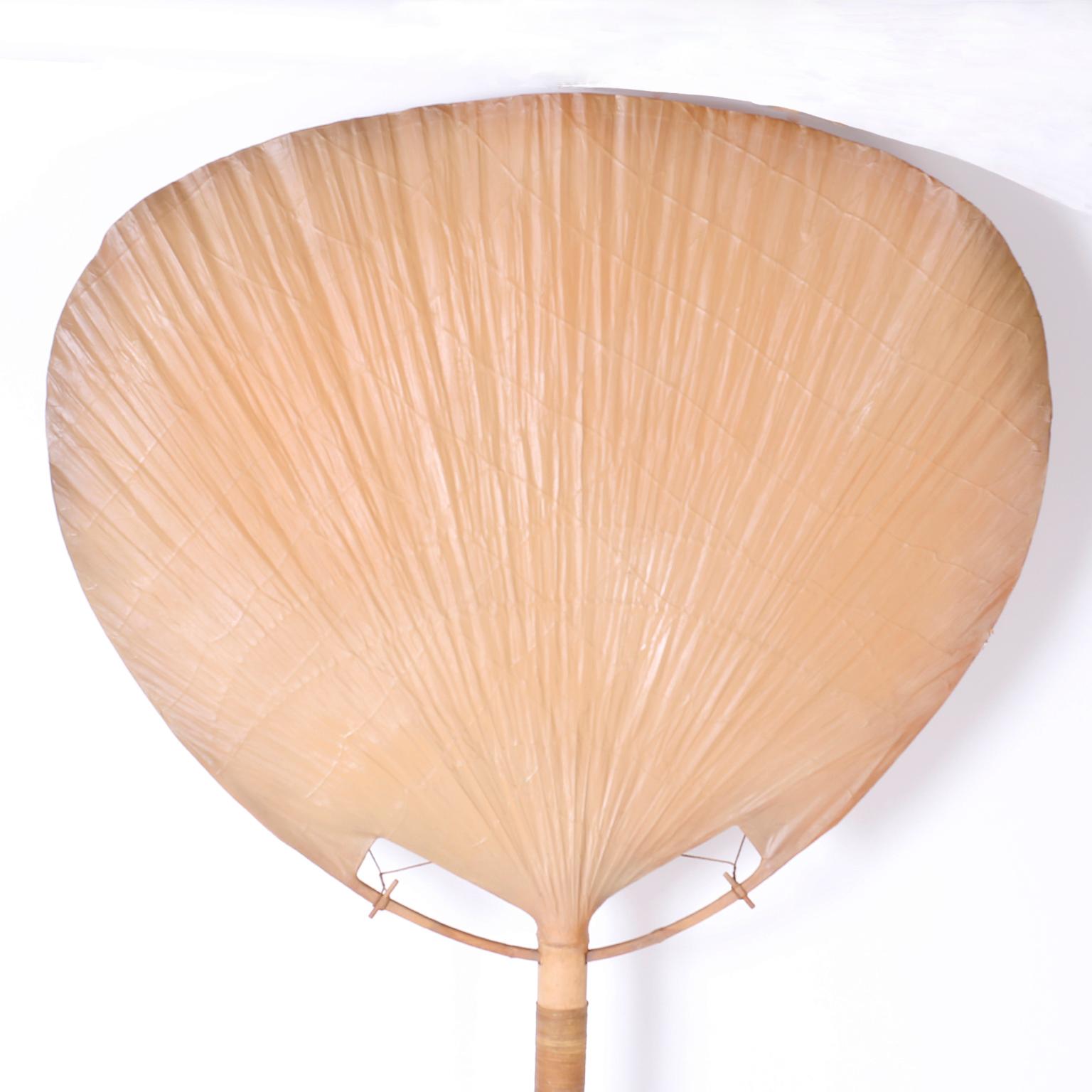 Große Ingo Maurer Palm Frond Stehleuchte für die Wandmontage im Zustand „Gut“ in Palm Beach, FL