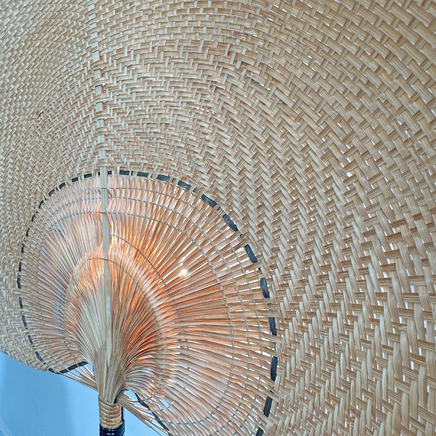 Bohème Grande applique Uchiwa de style Ingo Maurer en vente