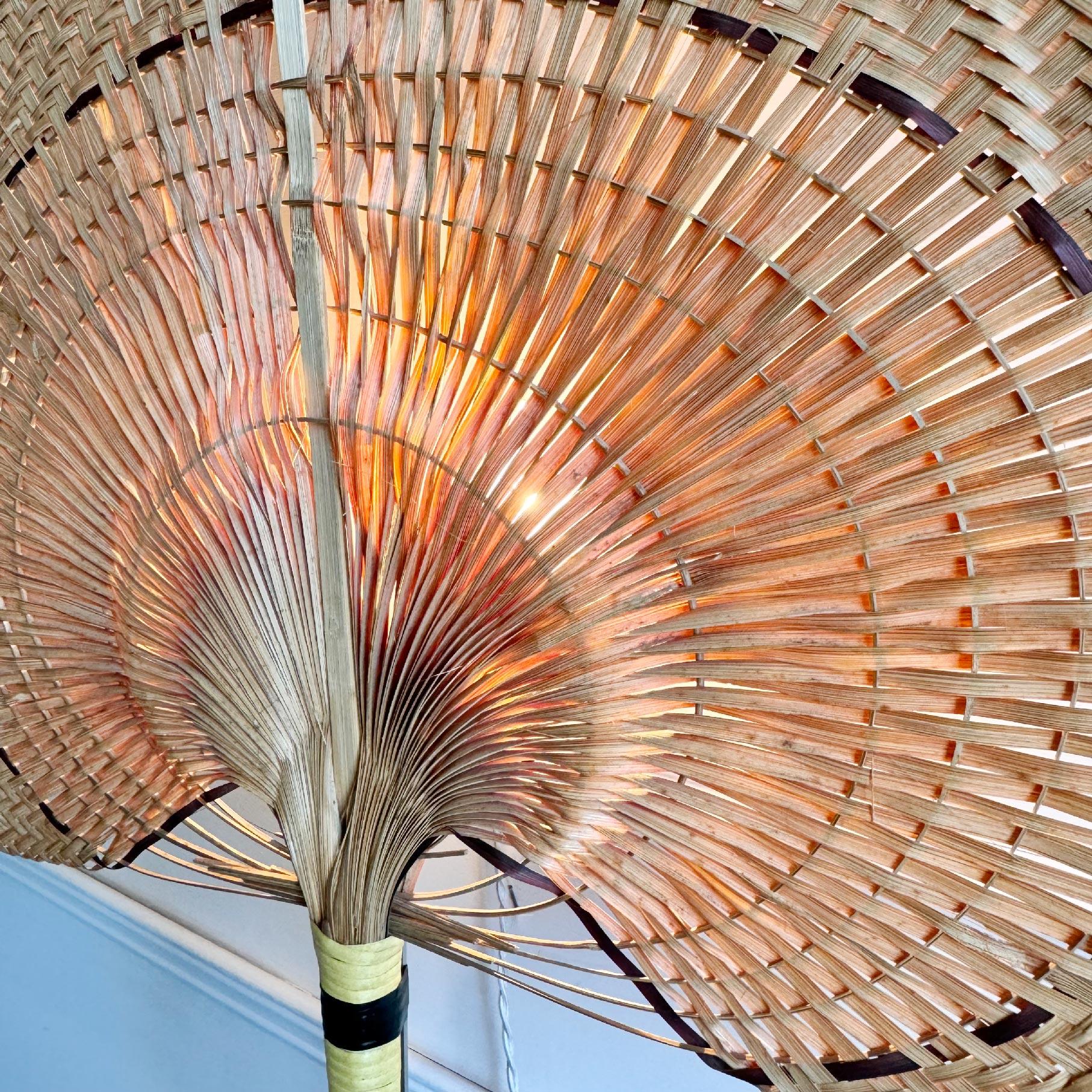 French Large Ingo Maurer style Uchiwa Wall Light