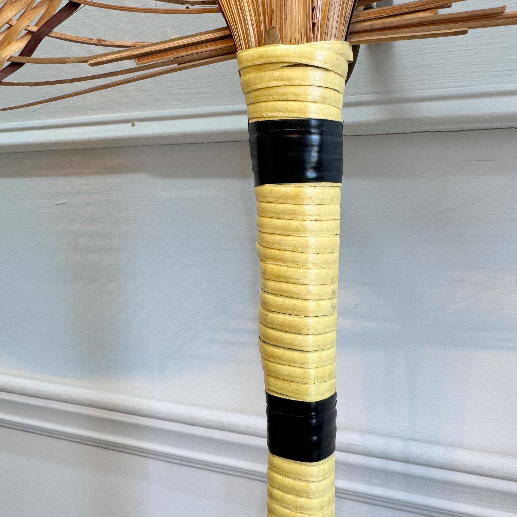 Bamboo Large Ingo Maurer style Uchiwa Wall Light