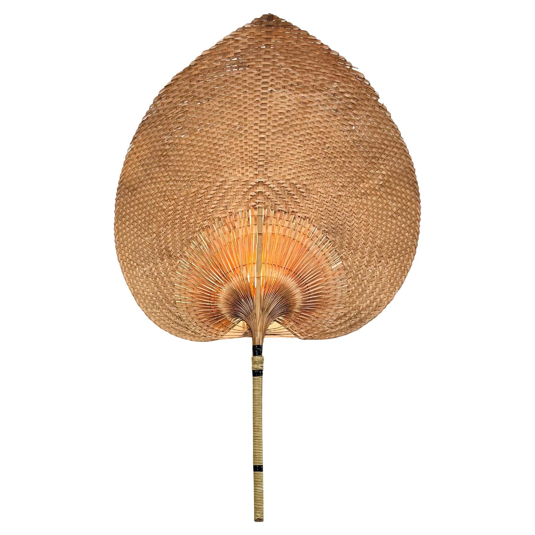Large Ingo Maurer style Uchiwa Wall Light
