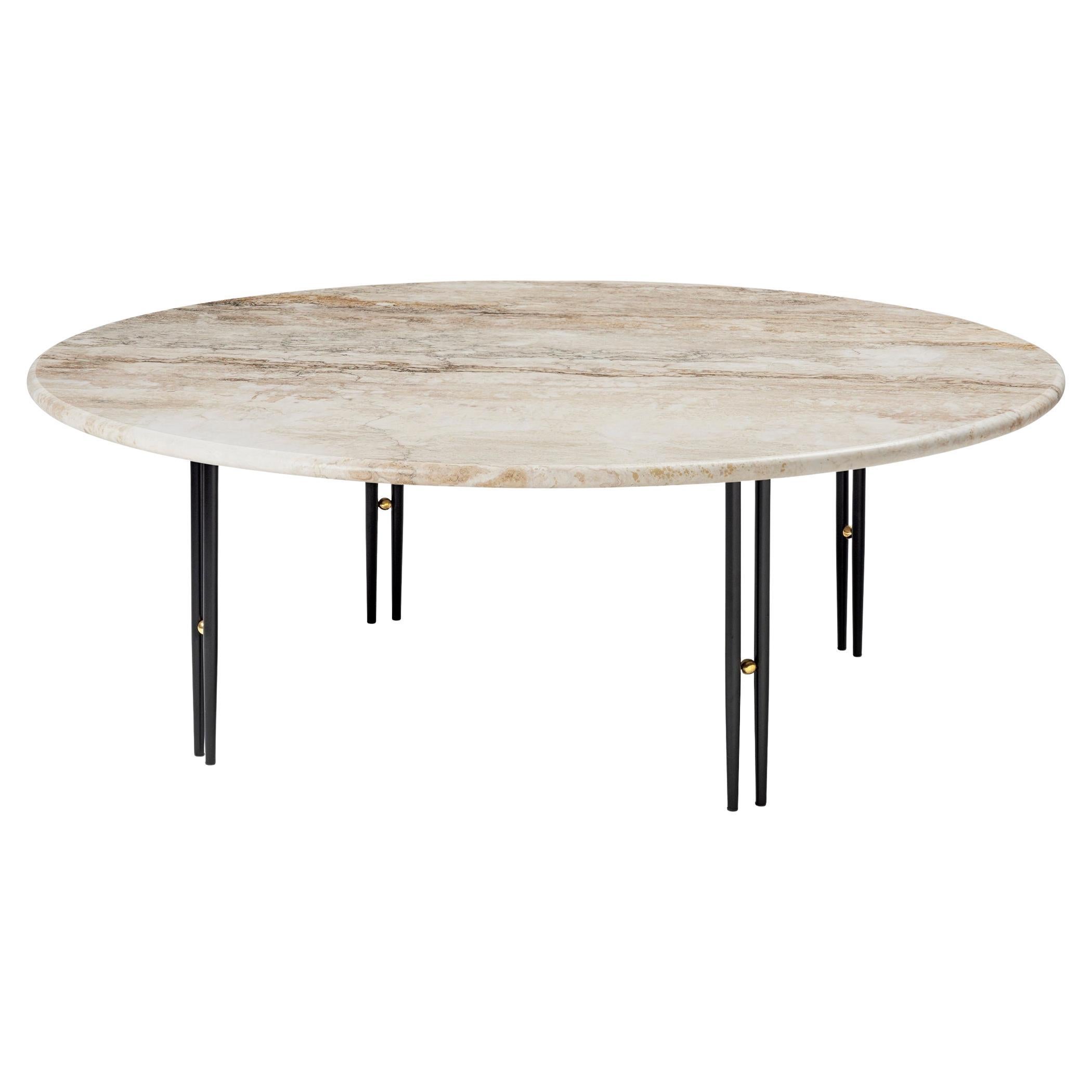 Large ‘IOI’ Travertine Coffee Table by GamFratesi for GUBI For Sale