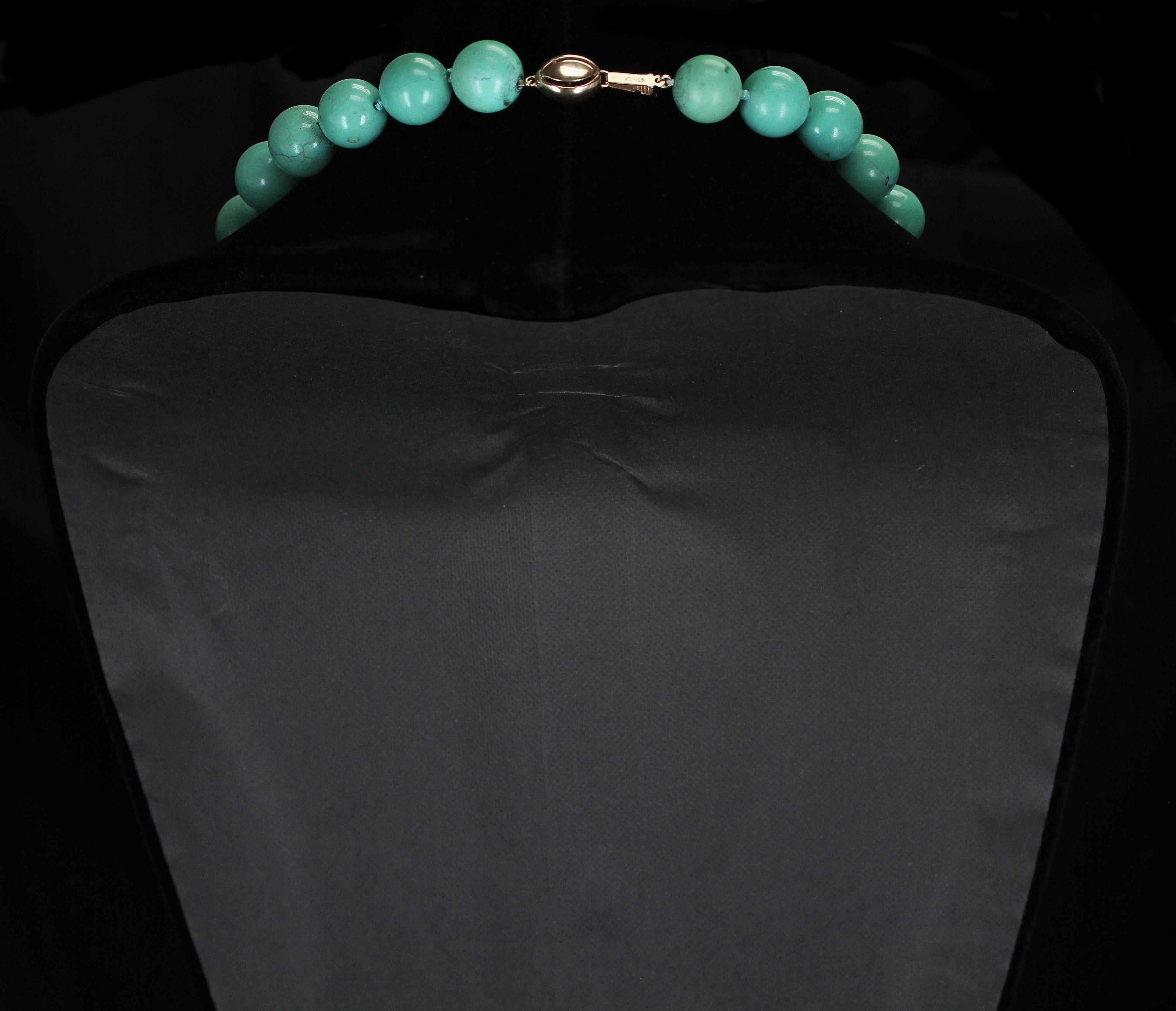 turquoise beads necklace