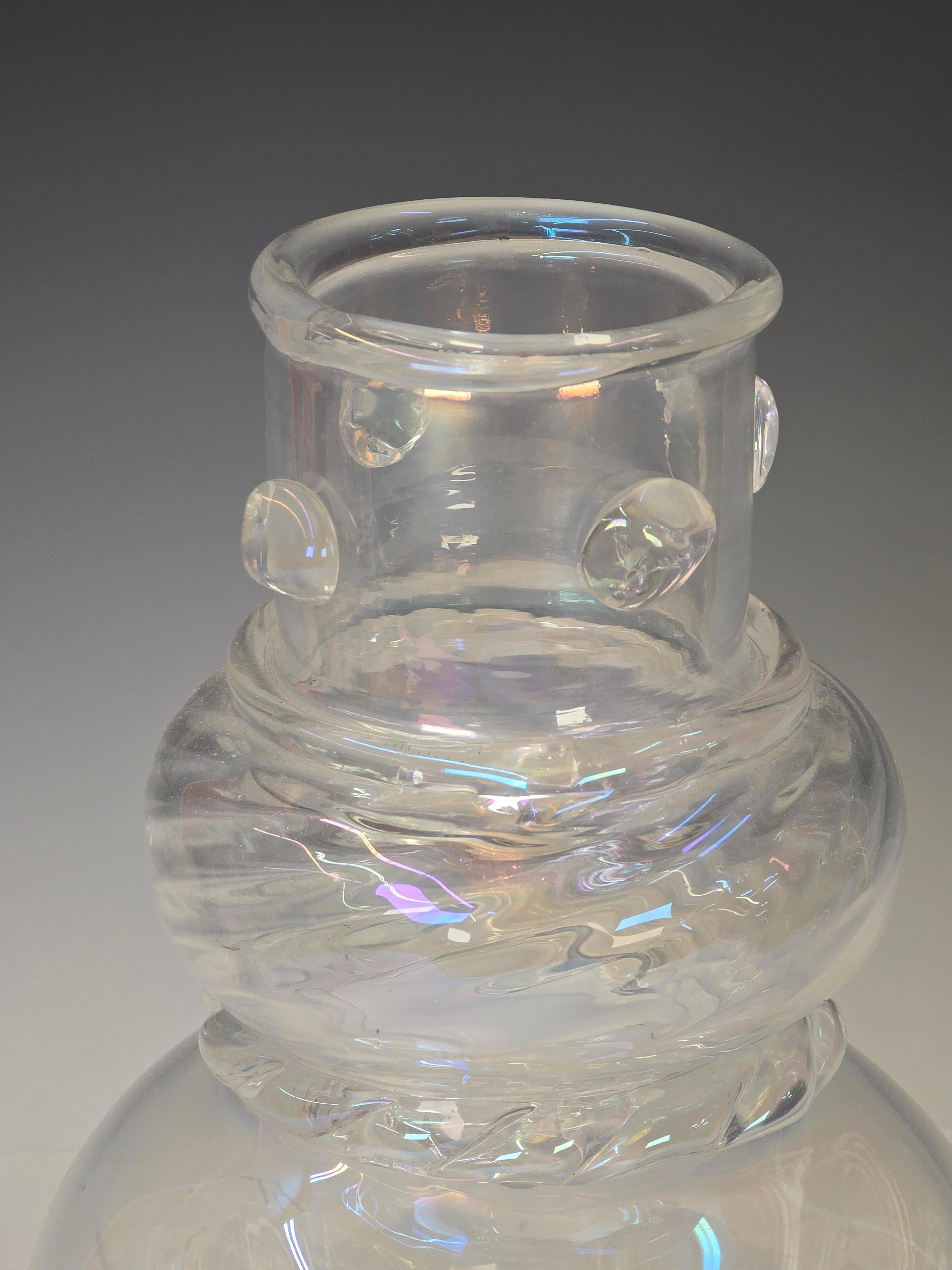 Altro Vaso Iridato Grande di Salviati in vendita