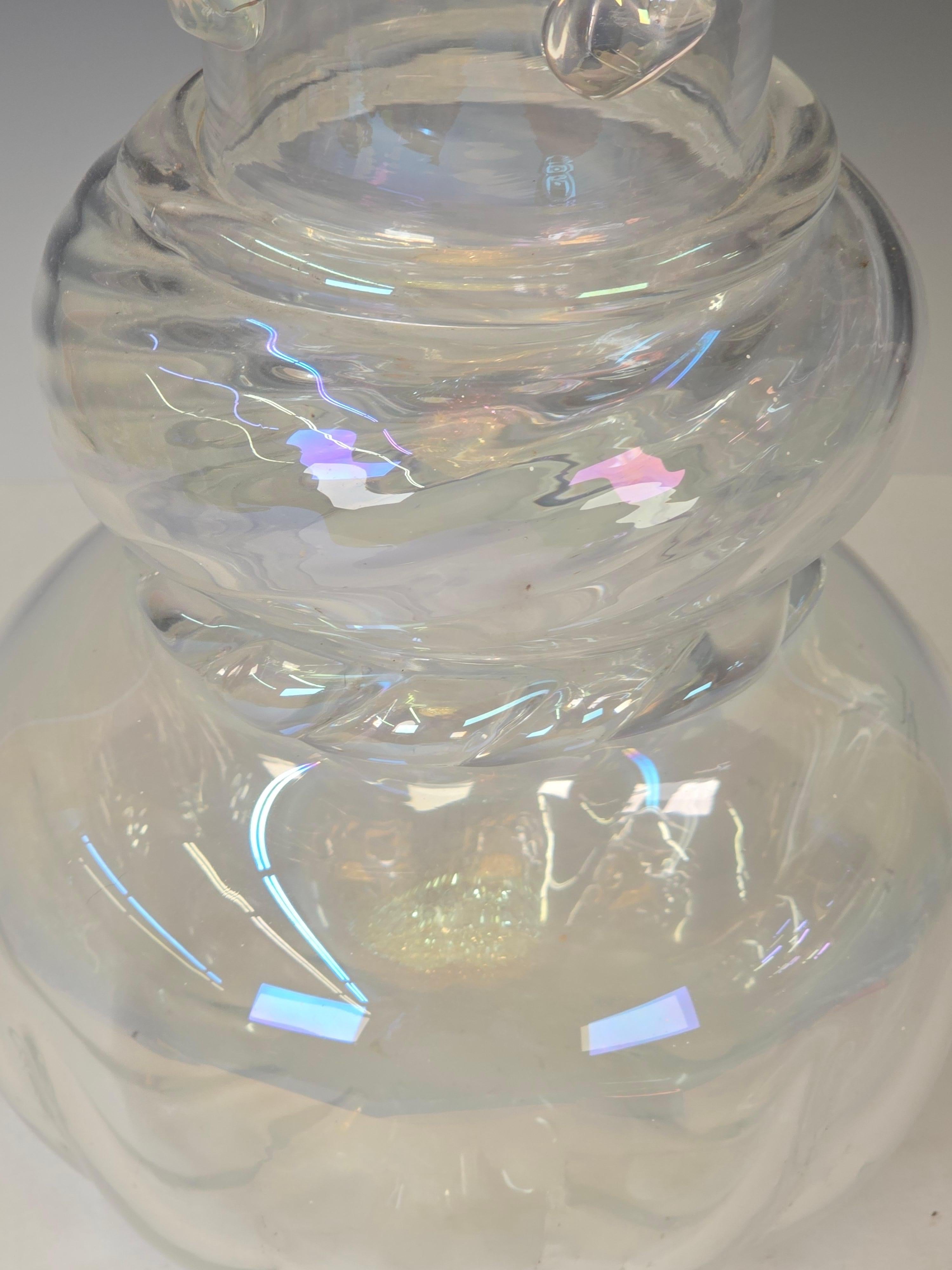 Vaso Iridato Grande di Salviati in vendita 1
