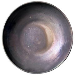 Ciotola grande da centrotavola in ceramica pelvica iridescente