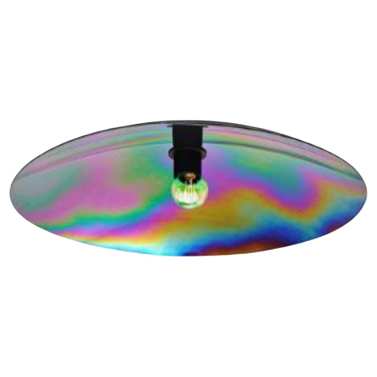 Large Iris Ceiling Lamp by Radar For Sale