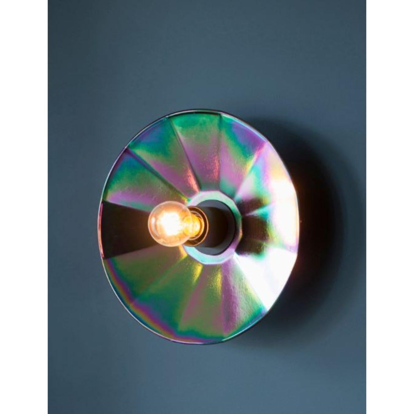 Moderno Lampada da soffitto grande Iris Fractale di Radar in vendita