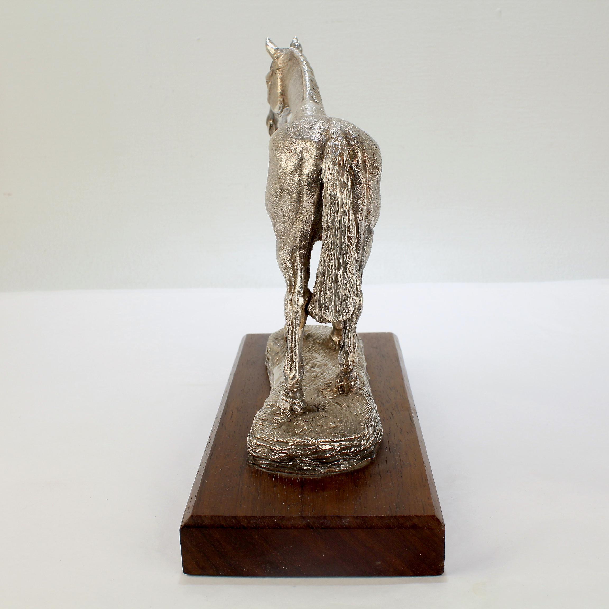 sterling silver statue
