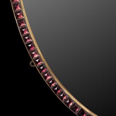 Large Irish Oval Mirror