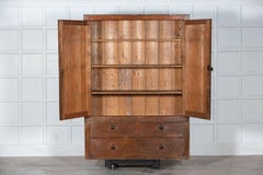 Large Irish Pine Housekeepers Cupboard