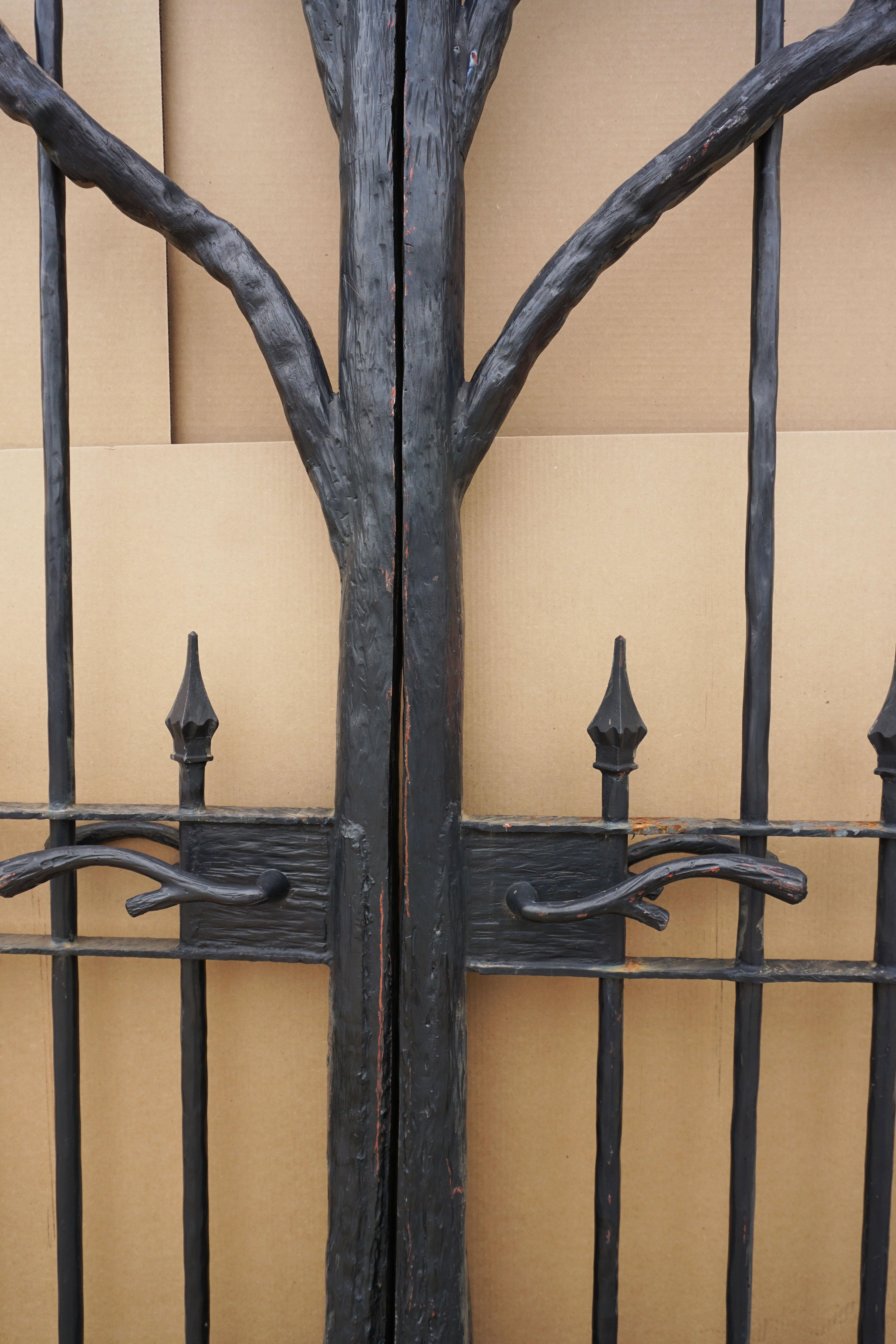 Large Iron Entry Gate at 1stDibs entry gates for sale, large iron gates, iron entry gates