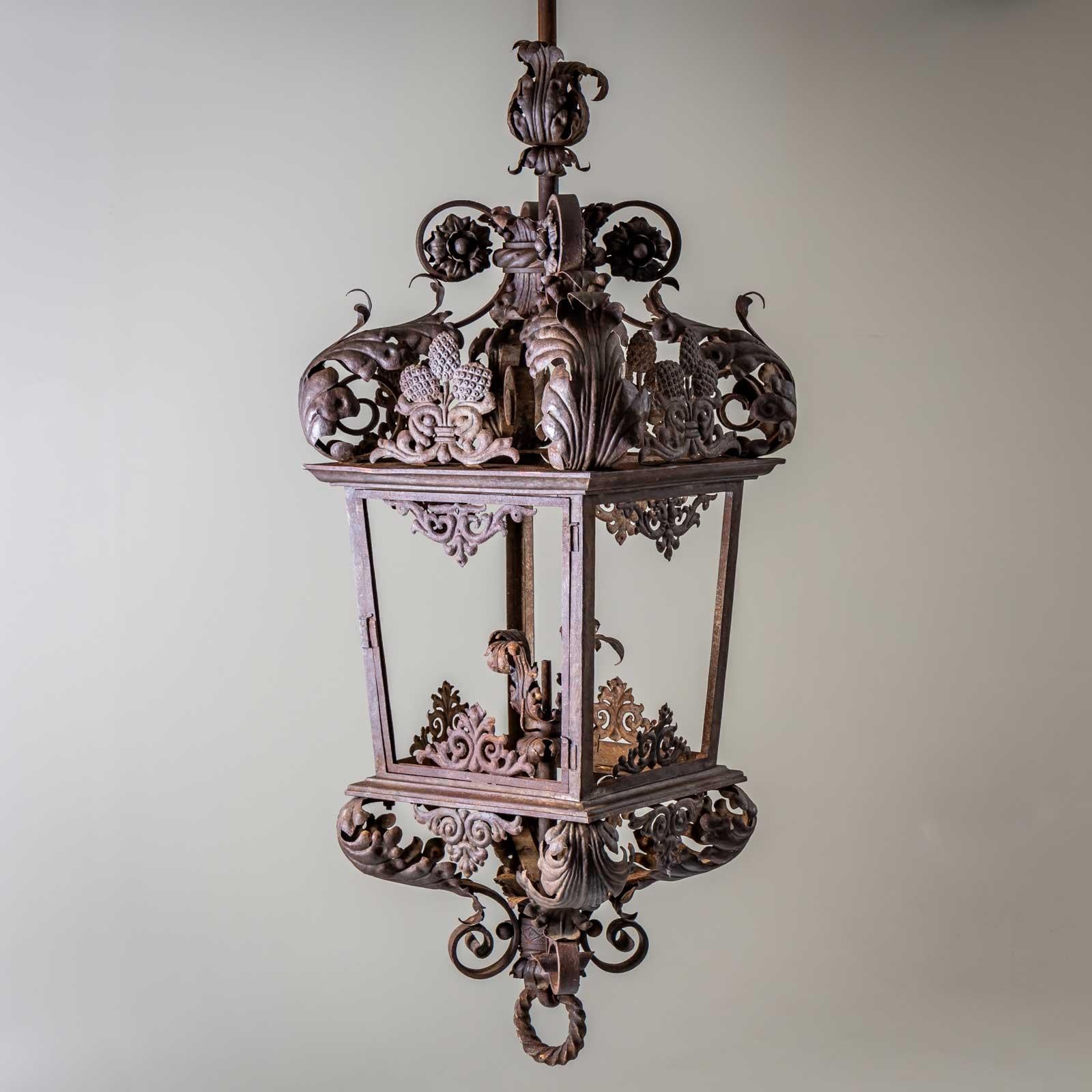 Gran farol de hierro, Italia, S. XIX siglo XIX