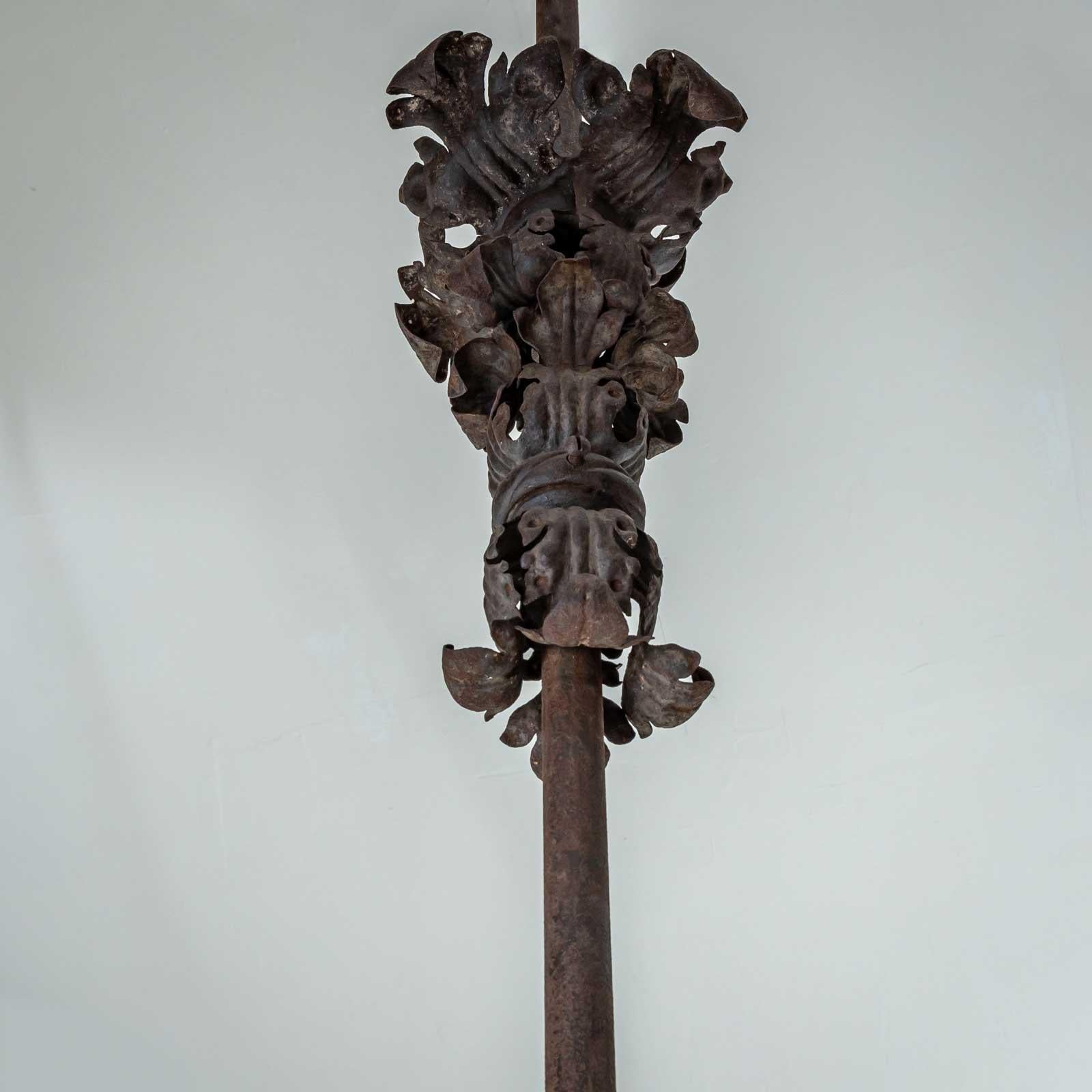 Gran farol de hierro, Italia, S. XIX Hierro