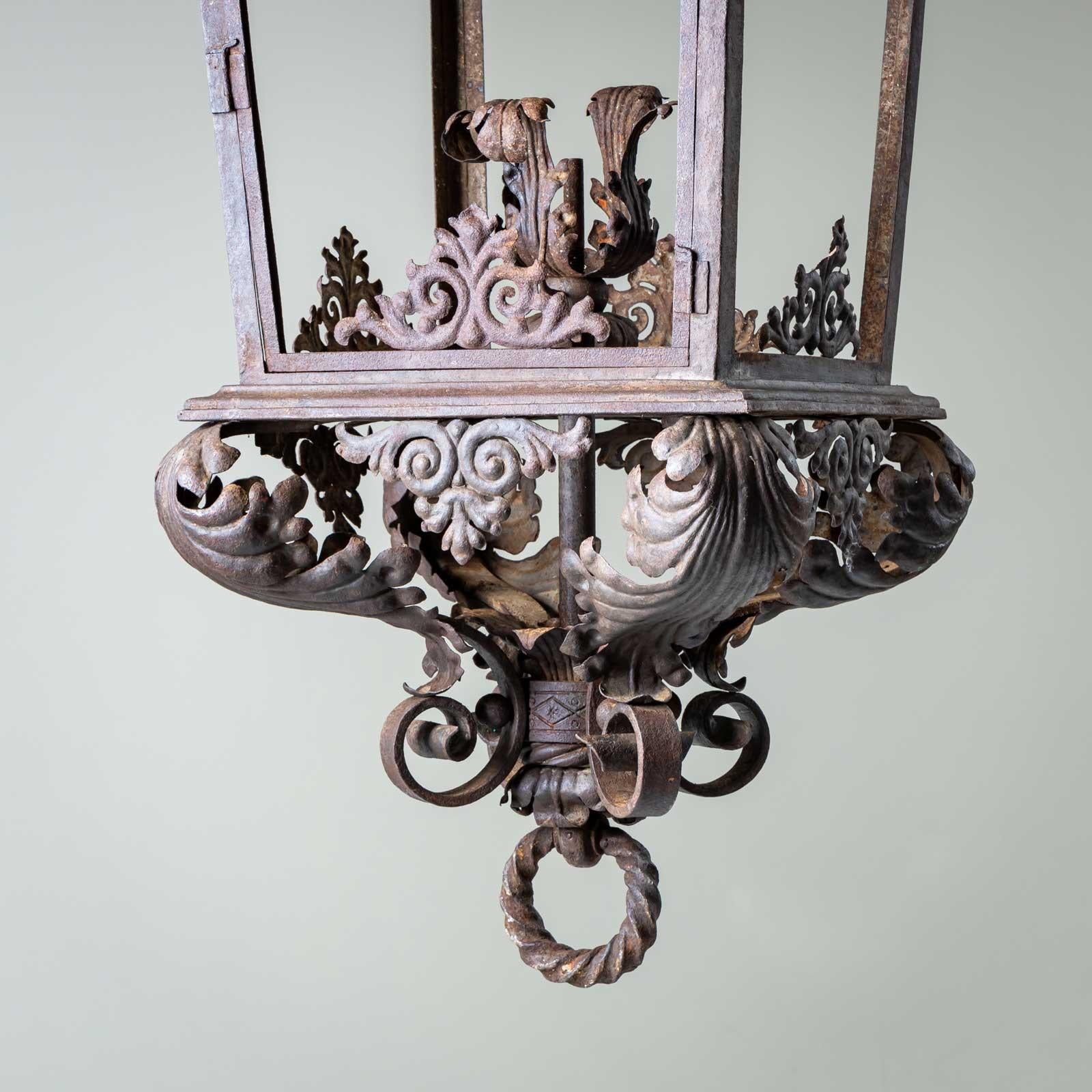 Gran farol de hierro, Italia, S. XIX 1