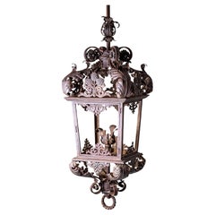 Gran farol de hierro, Italia, S. XIX