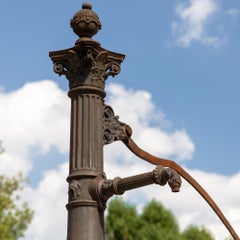 Large Iron Well Pump, 19th Century