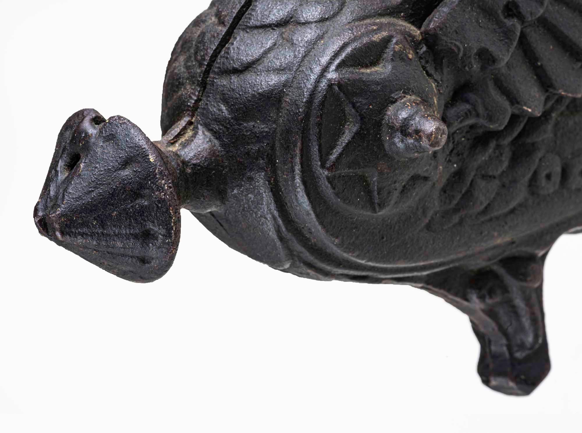 Wall light, Griffin Iron Sconce For Sale 7