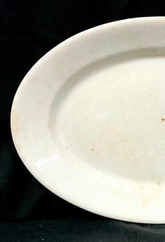 Bandeja grande de Ironstone de Henry Alcock and Company