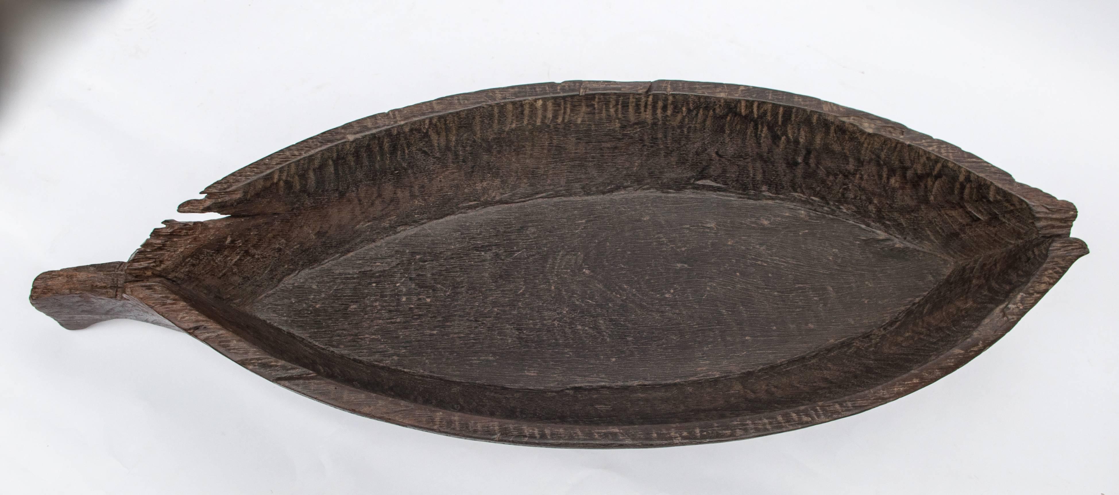 Large Ironwood Trough / Tray from Borneo, Mid-20th Century 3