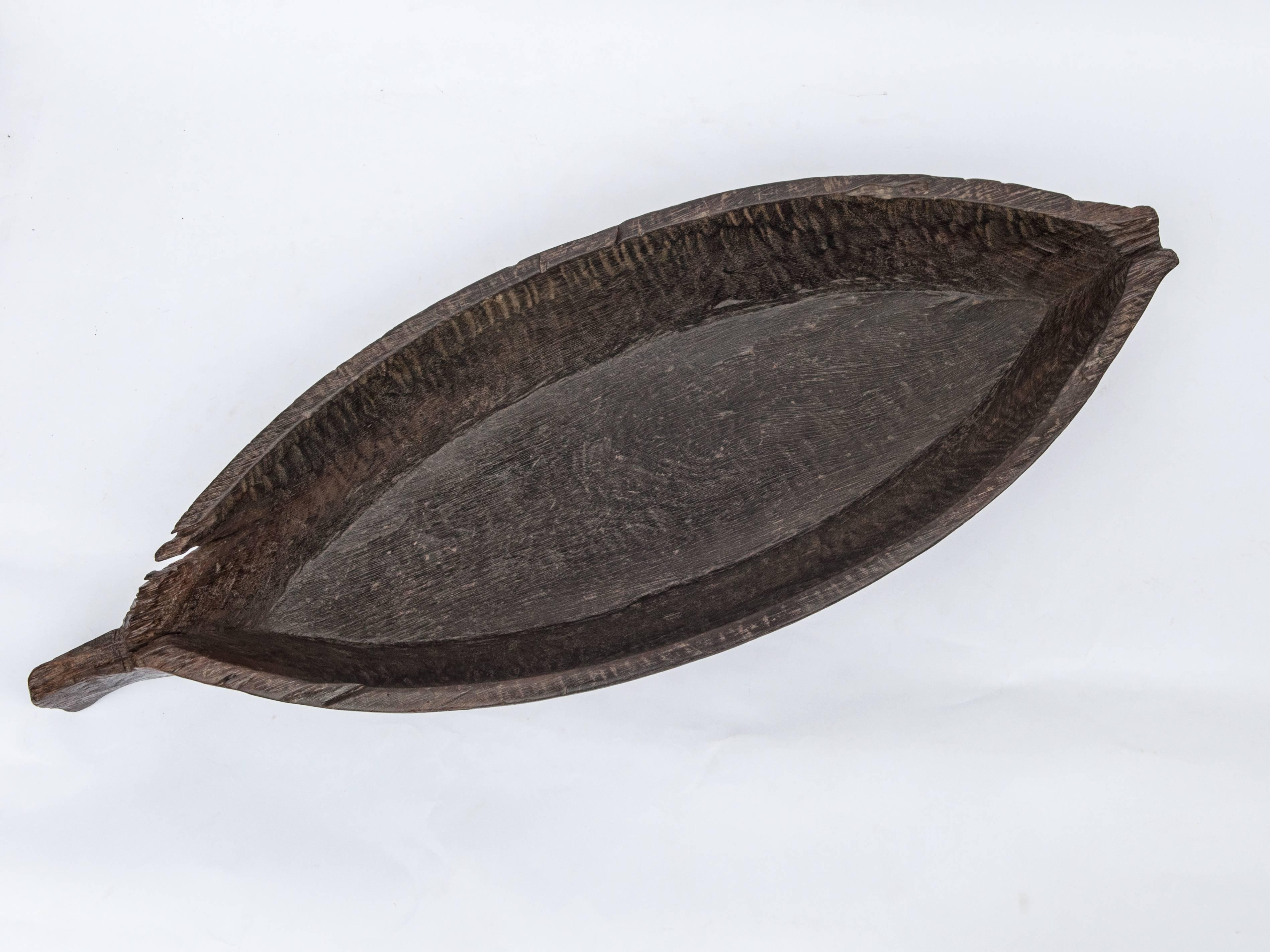 Large Ironwood Trough / Tray from Borneo, Mid-20th Century 6