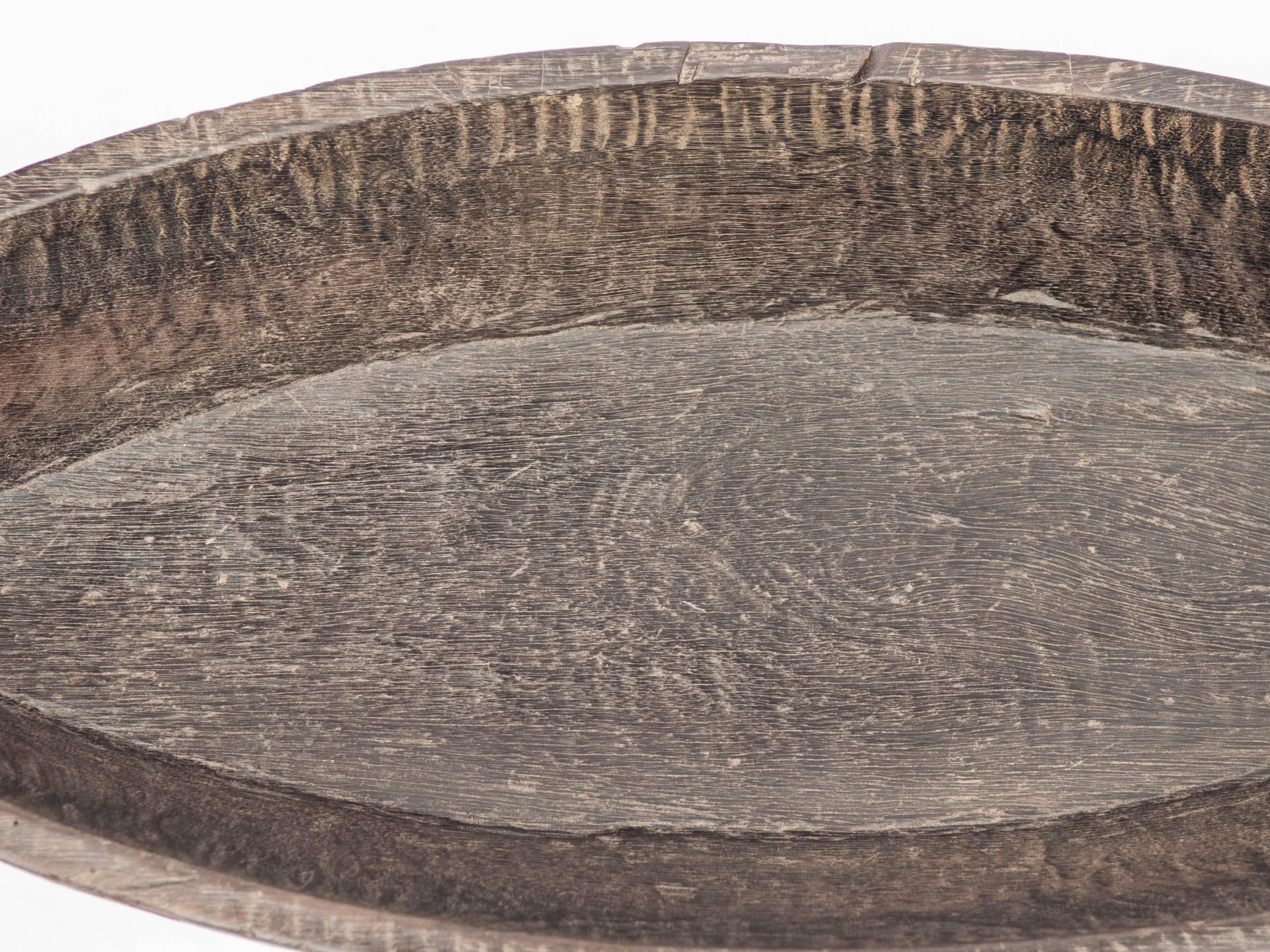 Large Ironwood Trough / Tray from Borneo, Mid-20th Century 7
