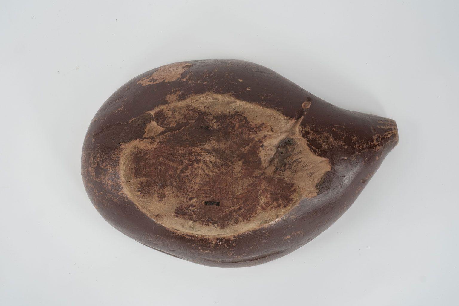 Large Irregular-Shaped Swedish Root wood Bowl For Sale 1