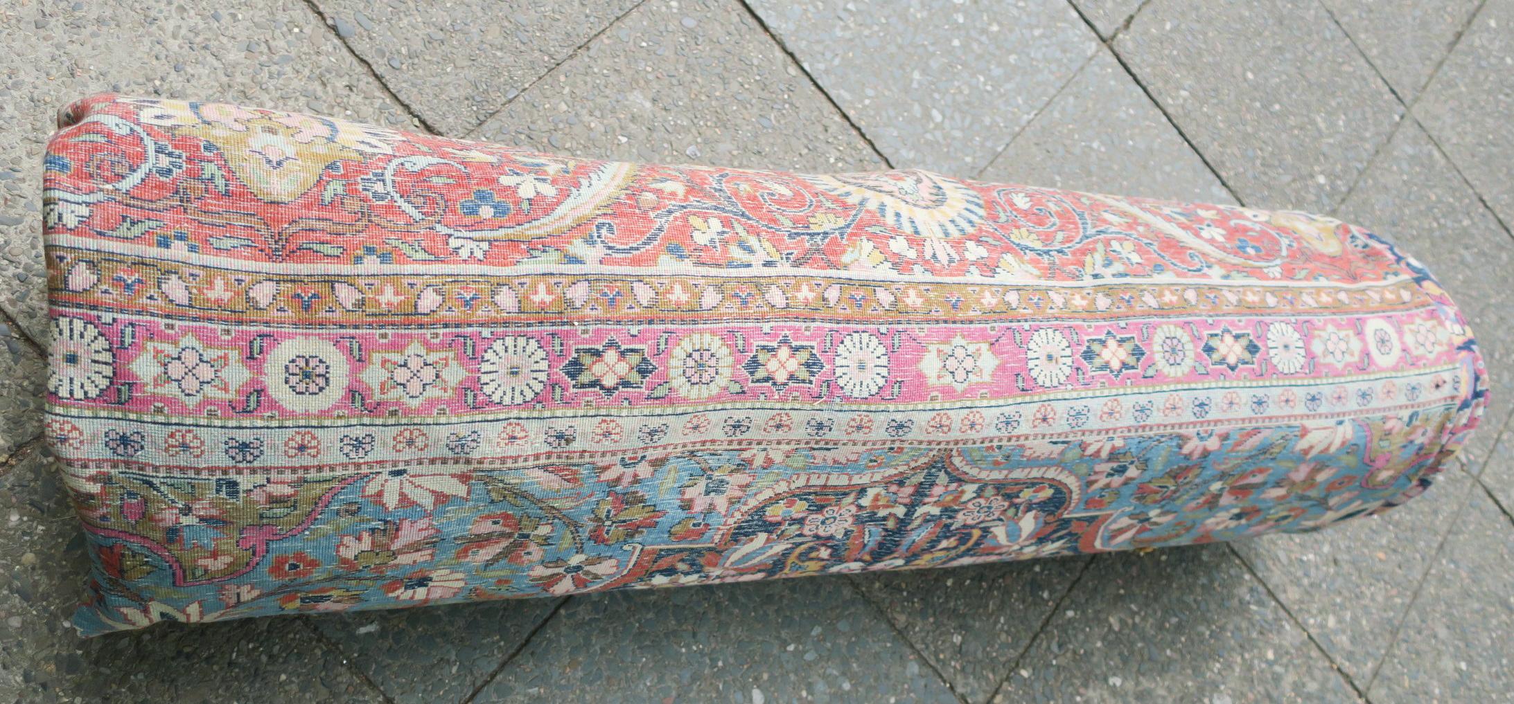 Hand-Knotted Large Isfahan Carpet, Early 20th Century For Sale