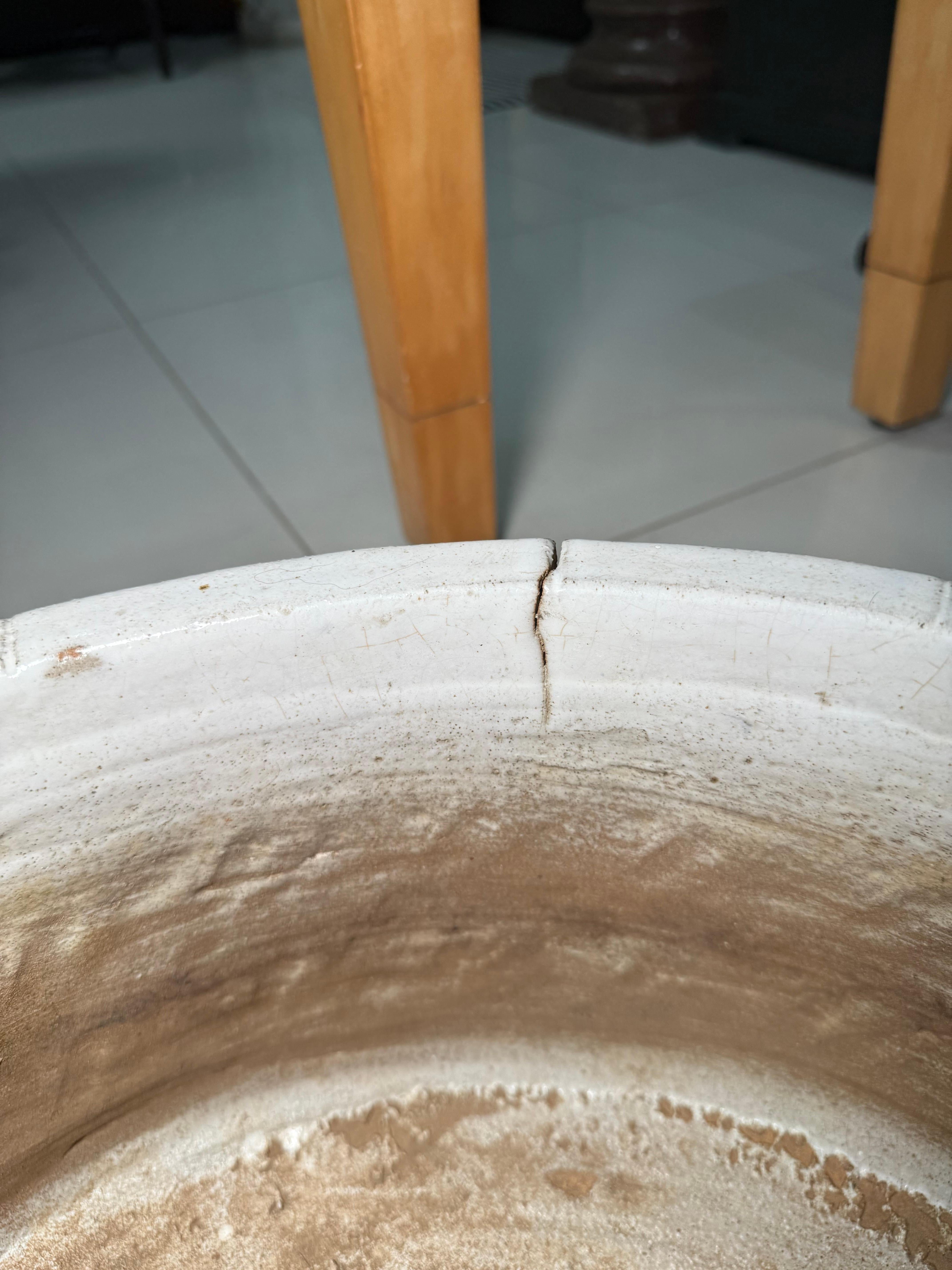 Large Isla Del Sol Stoneware Bowl Planter 7