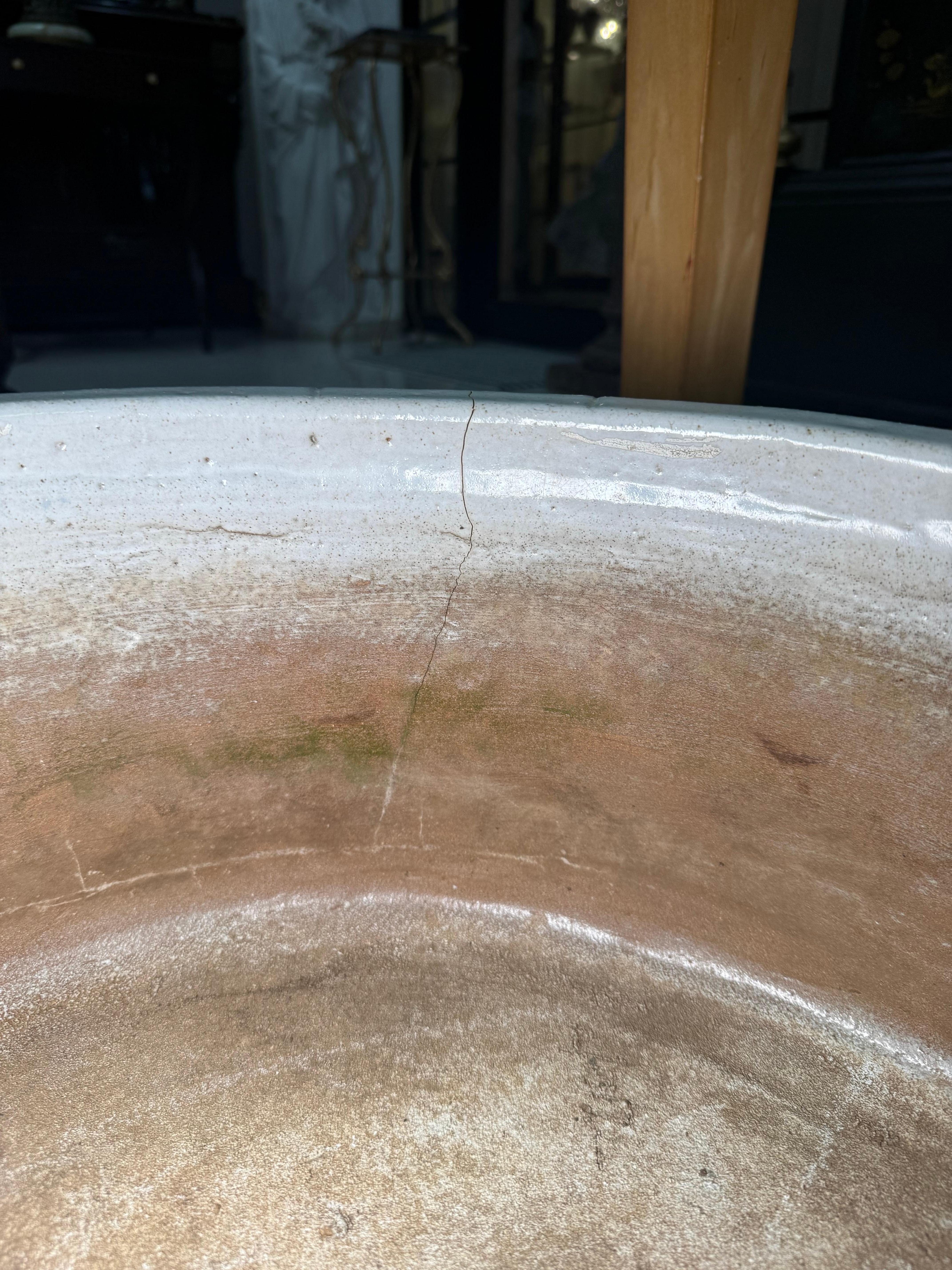 Large Isla Del Sol Stoneware Bowl Planter 8