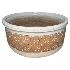 Large Isla Del Sol Stoneware Bowl Planter