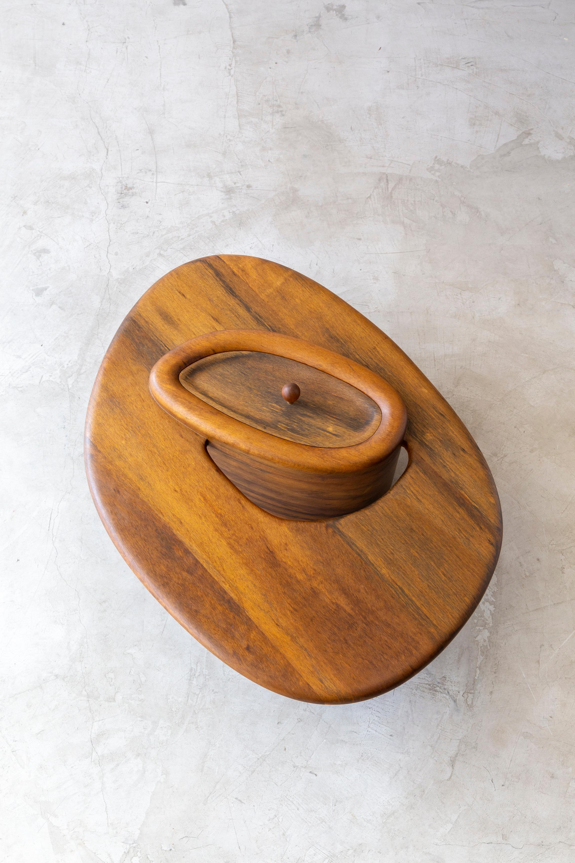 Brazilian Large Ita Center Table by Estudio Prosa For Sale