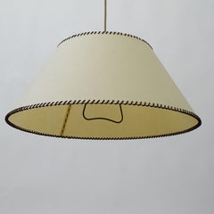 Large Italian 1940s Brass Extendable Wall Lamp