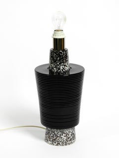 Large Italian 1980s Ceramic Table Lamp Without a Shade from IL Punto La Bottega