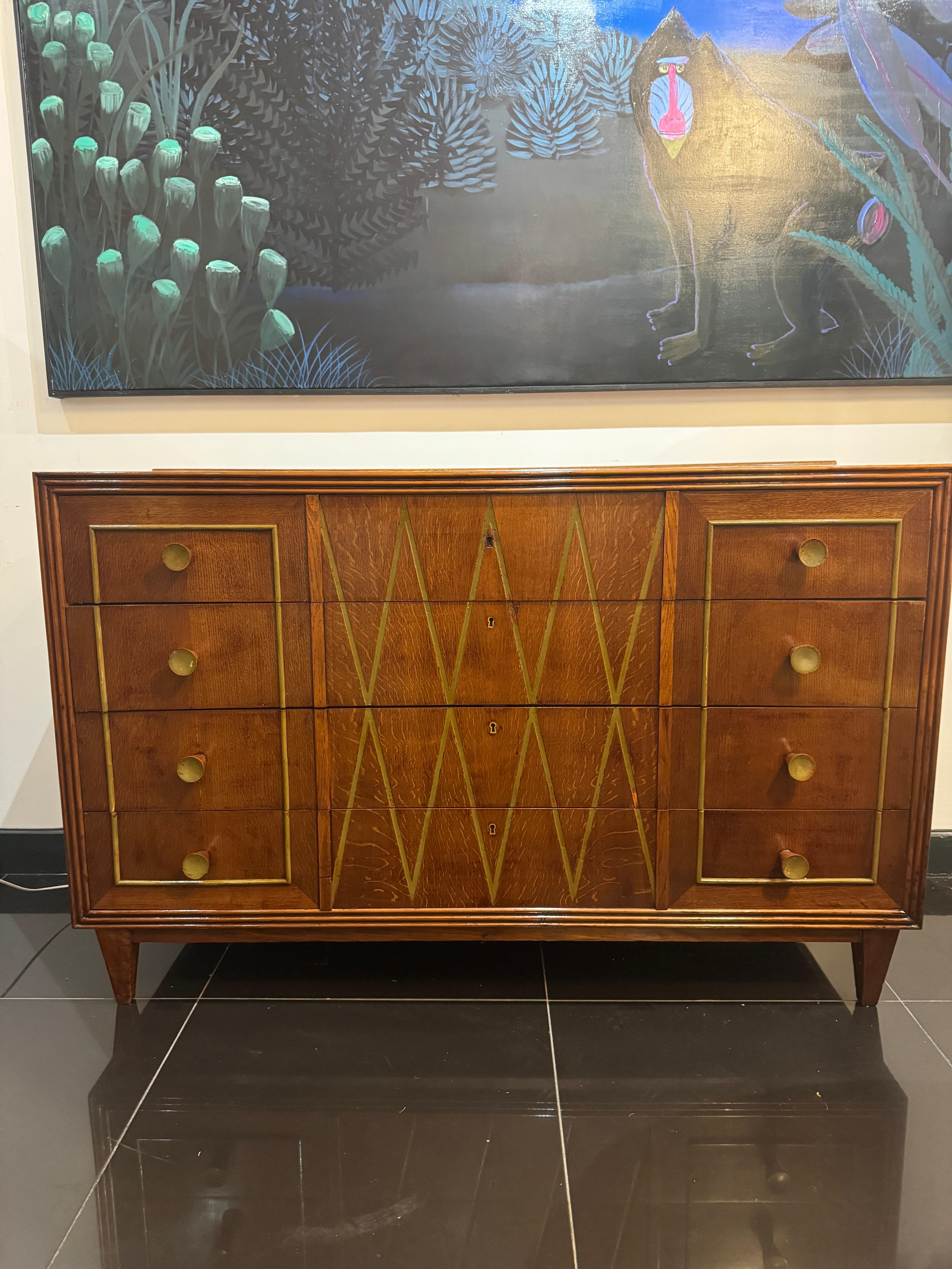 Grande commode italienne à 4 tiroirs Bon état - En vente à London, GB