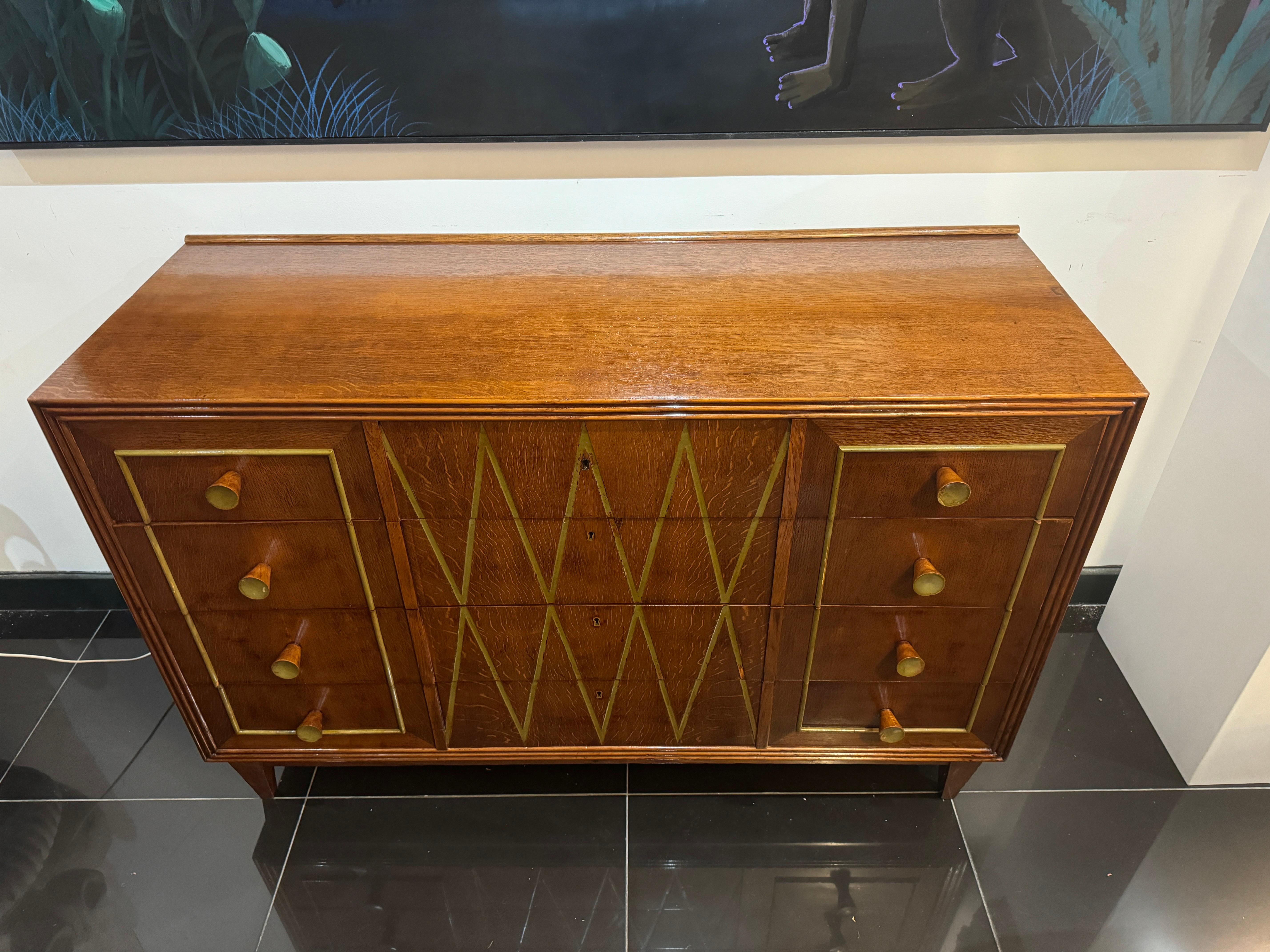 Grande commode italienne à 4 tiroirs en vente 1