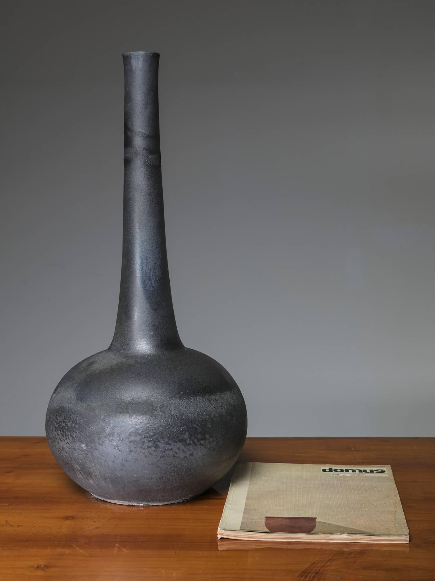 Mid-Century Modern Large Ceramic Vase, Italy, 1960s For Sale