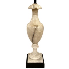 Large Italian Alabaster Lamp