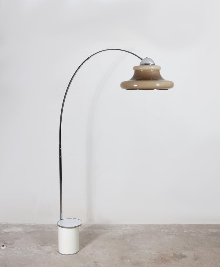 Large Italian Arc Lamp For Sale at 1stdibs