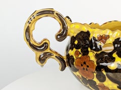Large italian Art Deco Ceramic centerpiece by MGA Albisola