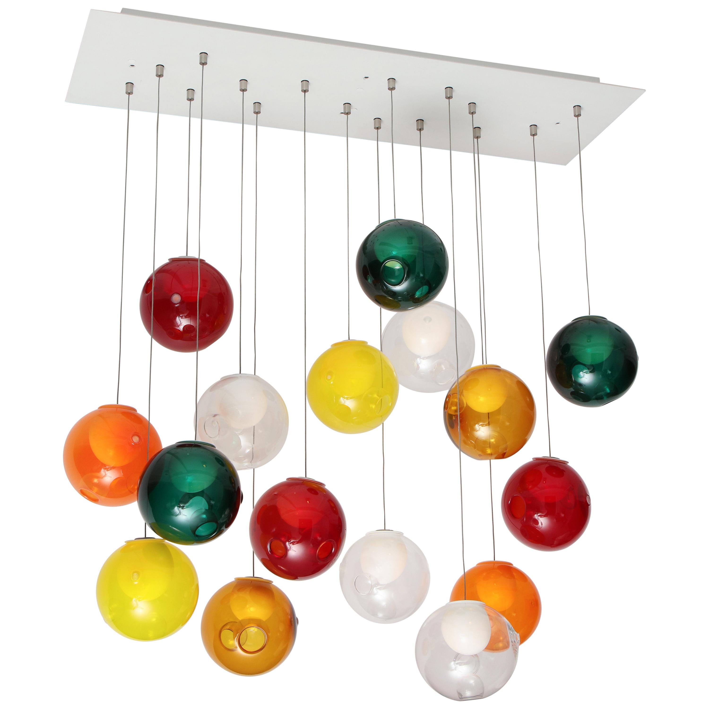 28:16  Lustre à suspension Bocci Ball. en vente