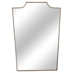 Vintage Large Italian Brass Mirror