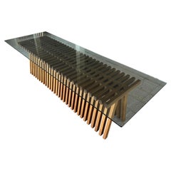 Large Italian Brutalist Dining Table