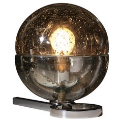 Large Italian bubble-glass ball lamp from the 1950s - K093