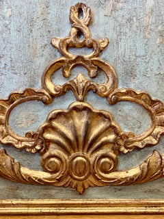 Large Italian Carved Giltwood Boiserie Panel