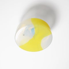 Gran lámpara de techo italiana de Leucos, años 70